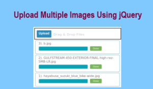 Upload Multiple Image Files Using JQuery In PHP – PHP Programming Blog ...